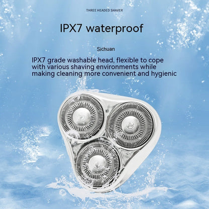 Fully Washable Portable Rechargeable Shaver
