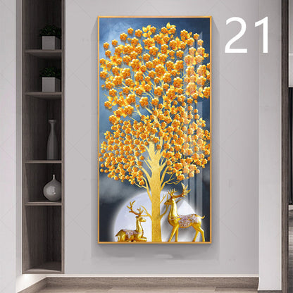 Fortune Tree Poster Canvas Painting Wall Art Picture