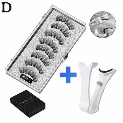 Cils magnétiques 3D réutilisables