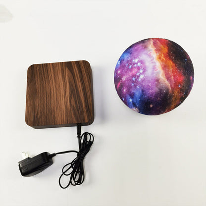 Magnetic Levitation Galaxy Moon Lamp