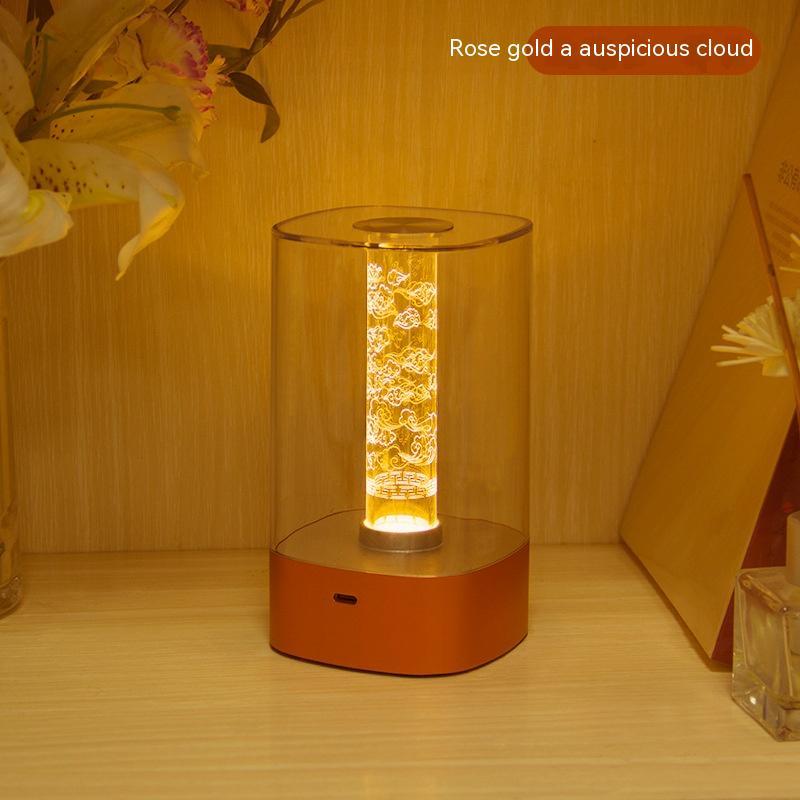 Nouvelle Lampe d'Ambiance LED Tactile Rechargeable USB Protection des Yeux Lampe de Chevet pour Chambre Bar Restaurant Décoration Jardin Veilleuse Décoration Intérieure