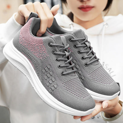 Lace-up Sneakers Women Light Shoes