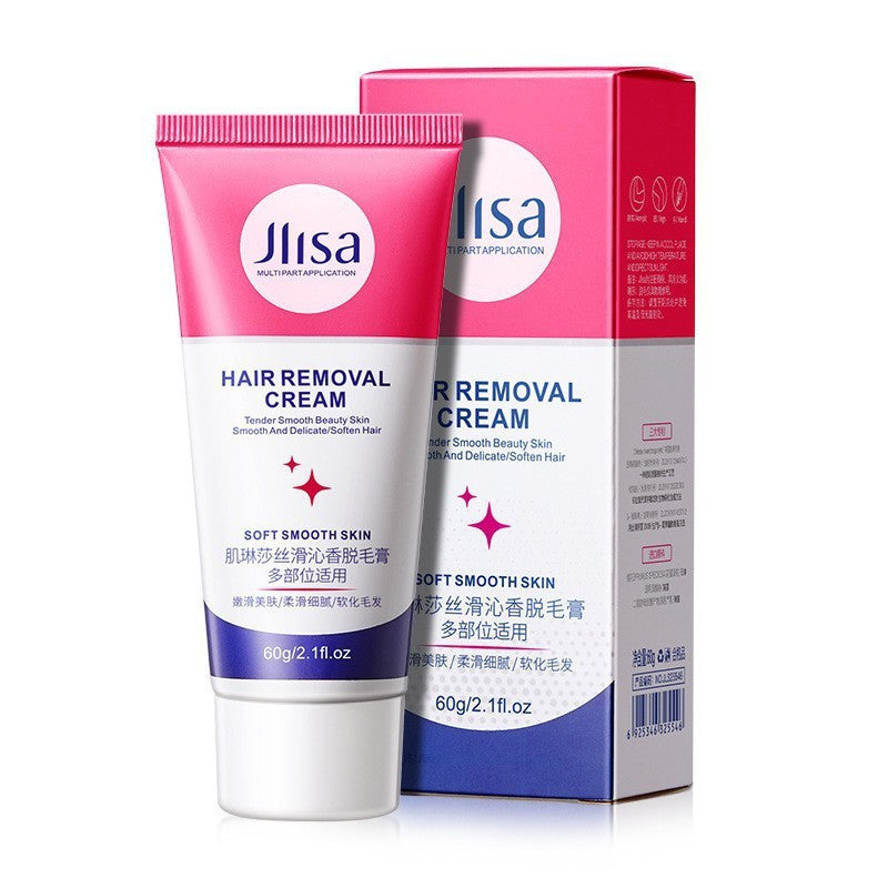Silky Fragrance Depilatory Cream – Mild Skin Care Formula | 60g