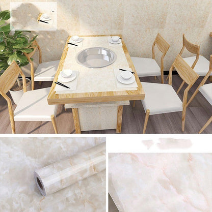 Thickened Marble TV Wall Background Wall Paper