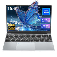 15.6" Full HD Performance Laptop – Intel N5095, 8GB RAM, 256GB SSD