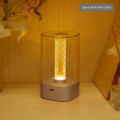 Nouvelle Lampe d'Ambiance LED Tactile Rechargeable USB Protection des Yeux Lampe de Chevet pour Chambre Bar Restaurant Décoration Jardin Veilleuse Décoration Intérieure