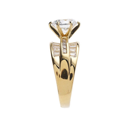 Retro Ring Luxury Exaggerated Zircon Ring Jewelry