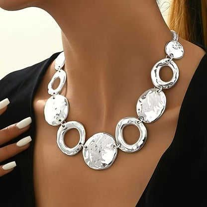 Lxalry Silver Electroplated Geometric Jewelry
