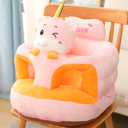 Jouets en peluche mignons anti-basculement pour bébé apprenant à s'asseoir sur le canapé