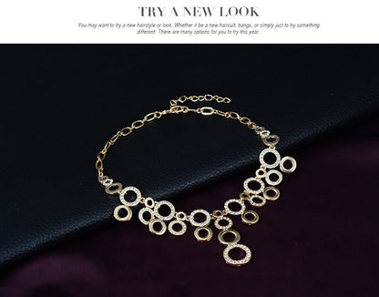 Diamond Jewelry Four-piece Alloy