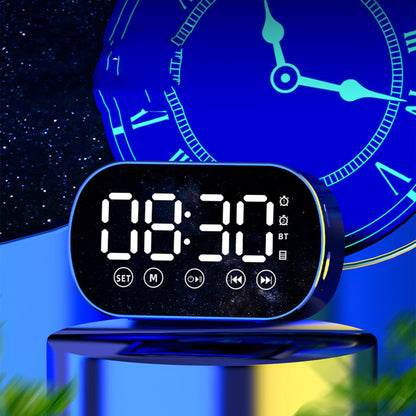 Mini haut-parleur Bluetooth sans fil multifonction miroir