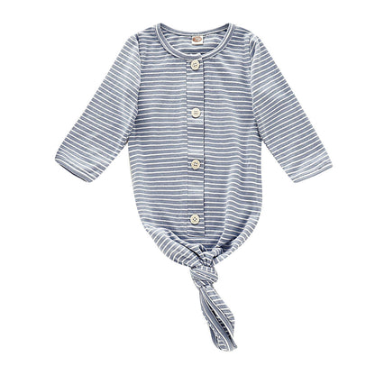 Baby's Solid Color Long Sleeve Sleeping Bag