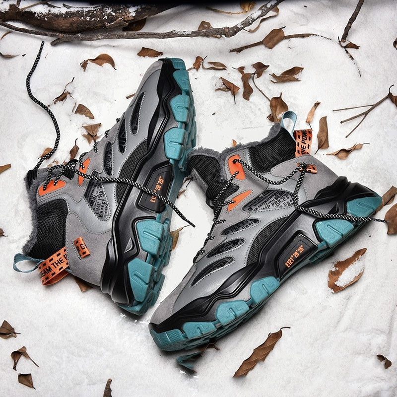 Chaussures de sport décontractées d'hiver pour hommes Bottes de neige