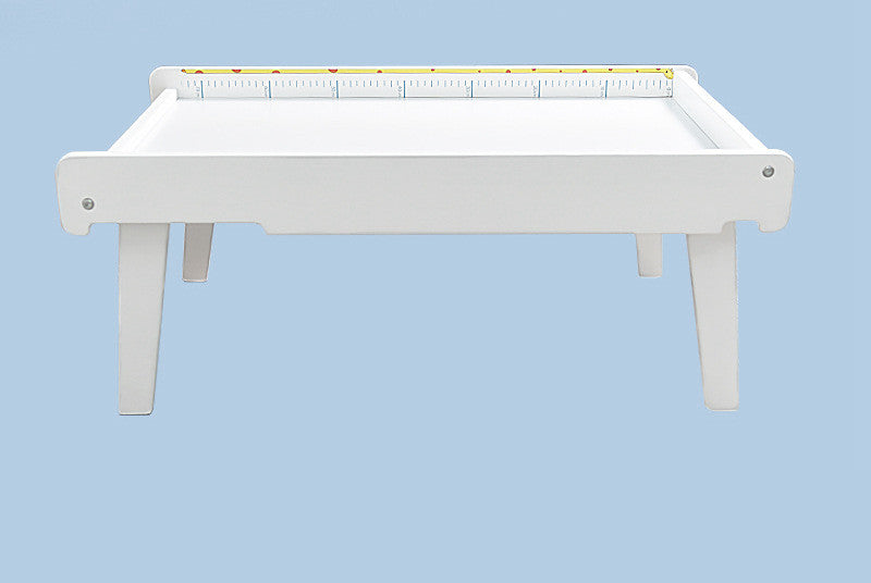 Mesa para pañales de bebé Moon Boat de madera maciza, portátil para enfermería