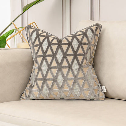 Funda de almohada sencilla estampada para sofá