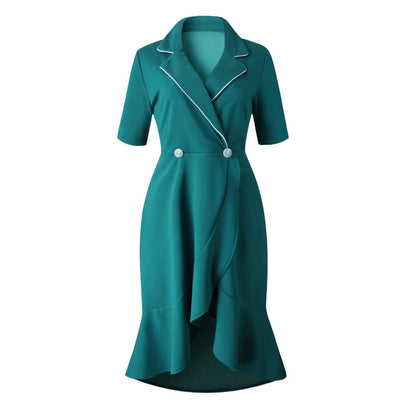 Women's Plus Size Women's Temperament Dress