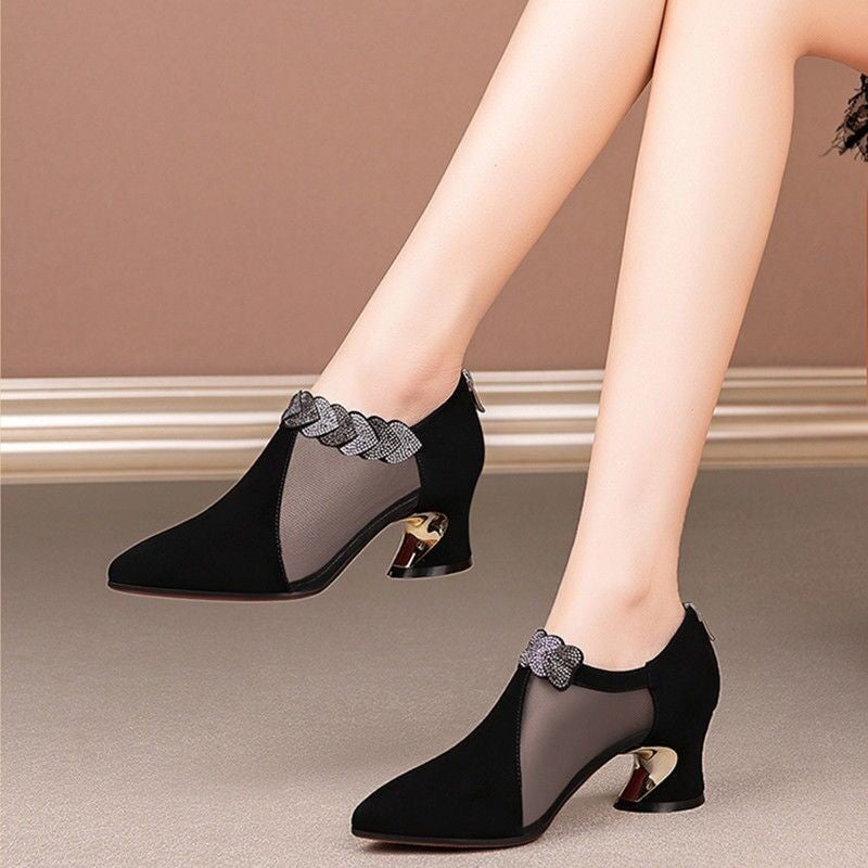 New Style Mesh Single Shoes