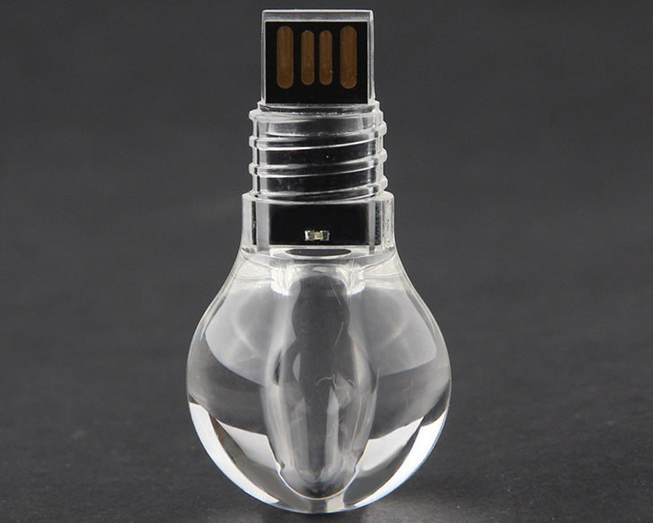 Lámpara de regalo personalizada con disco U luminoso de acrílico creativo