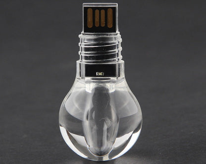 Lámpara de regalo personalizada con disco U luminoso de acrílico creativo