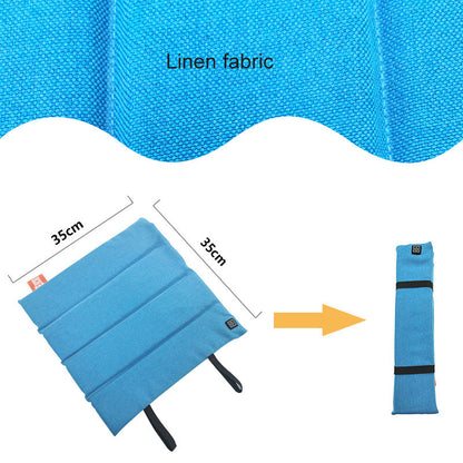 Cojín de asiento calefactable eléctrico para silla de oficina sedentaria