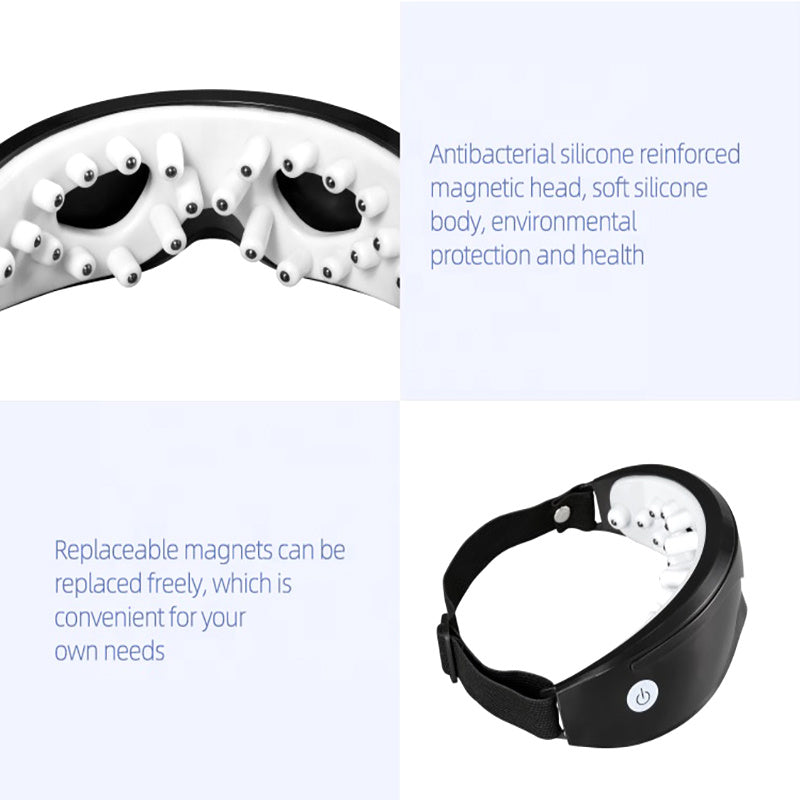 Masseur oculaire tactile sans fil rechargeable