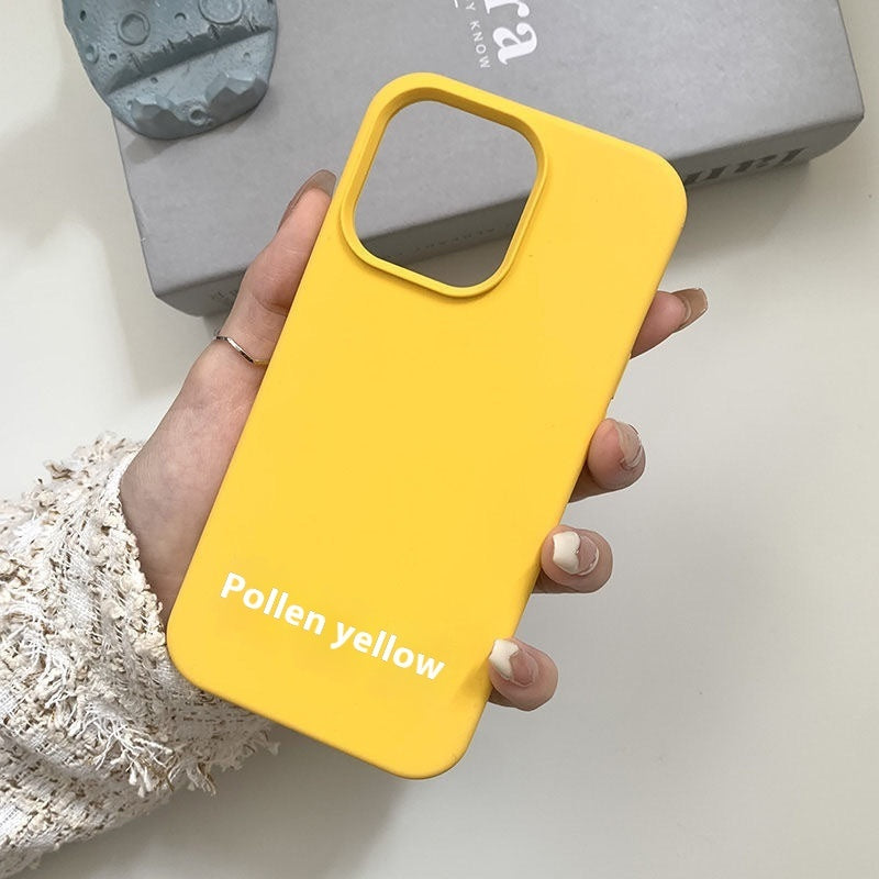 Liquid Silicone Full-Coverage iPhone 16 Case – Camera Protection, Anti-Fingerprint | 18 Colors