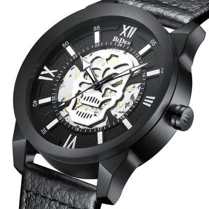 Men's Hollow Quartz Casual Watch
