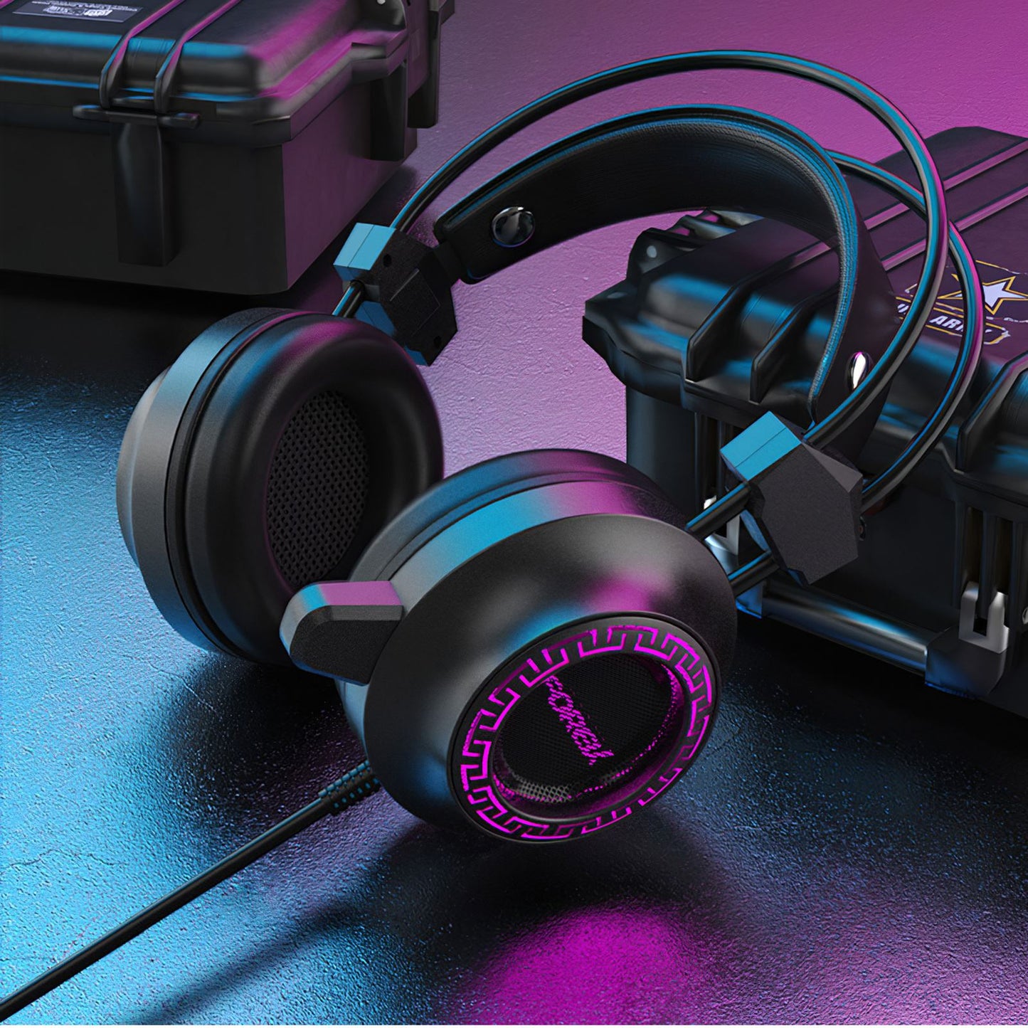 Surround Gaming Headset Mic Electronics