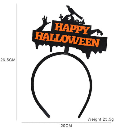 Halloween Decorations Felt Headband Holiday Party Supplies
