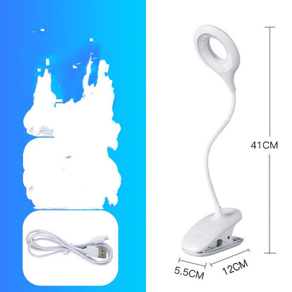 Clip Table Lamp Folding Work Led Bedroom