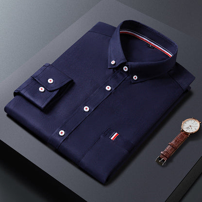 Men's Casual Shirt Business Dress Apparel