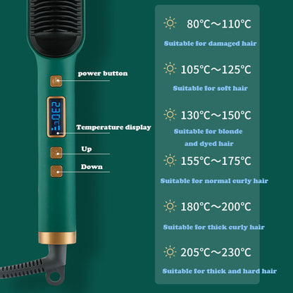 Dual-purpose Splint Electric Curling Comb