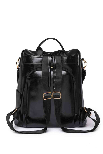 Mochila Marcy con cremallera y bolsillos – Elegante bolso multiusos de uso diario para mujer
