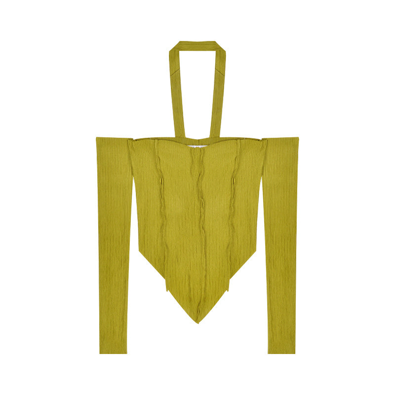 Women's One-Shoulder Knit Top