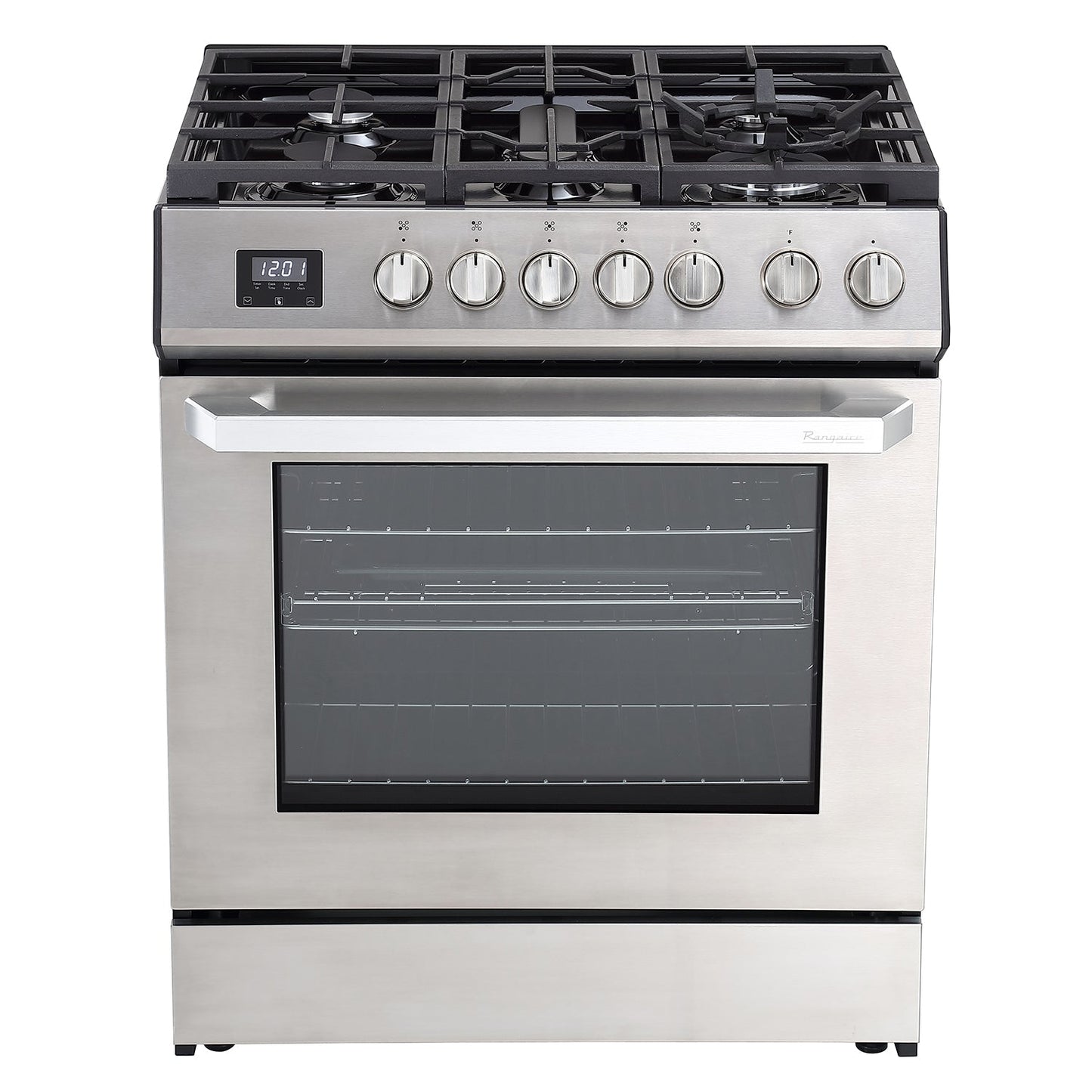 Cuisinière à gaz encastrable Rangaire 30" avec four à convection en acier inoxydable RRG303TS