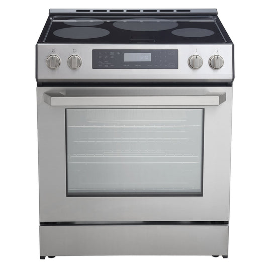 Cocina de Inducción Rangaire de 30" con Autolimpieza, Air Fry, Convección Verdadera, Empotrable, Acero Inoxidable RRI303GS