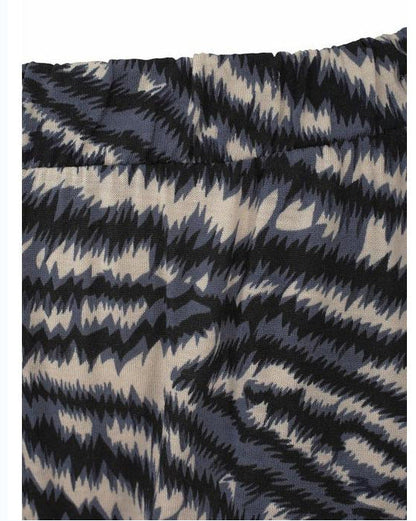 Casual explosions printed pants