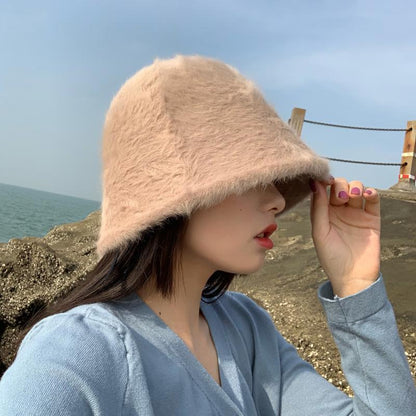 Women's warm hat autumn and winter