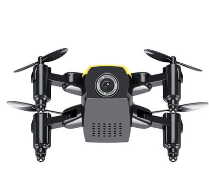 Micro Dron Plegable RC Juguetes Cuadricóptero con Cámara WiFi Control por APP Helicóptero Dron Regalo para Niños con Volante de Dirección con Rodamiento 3D