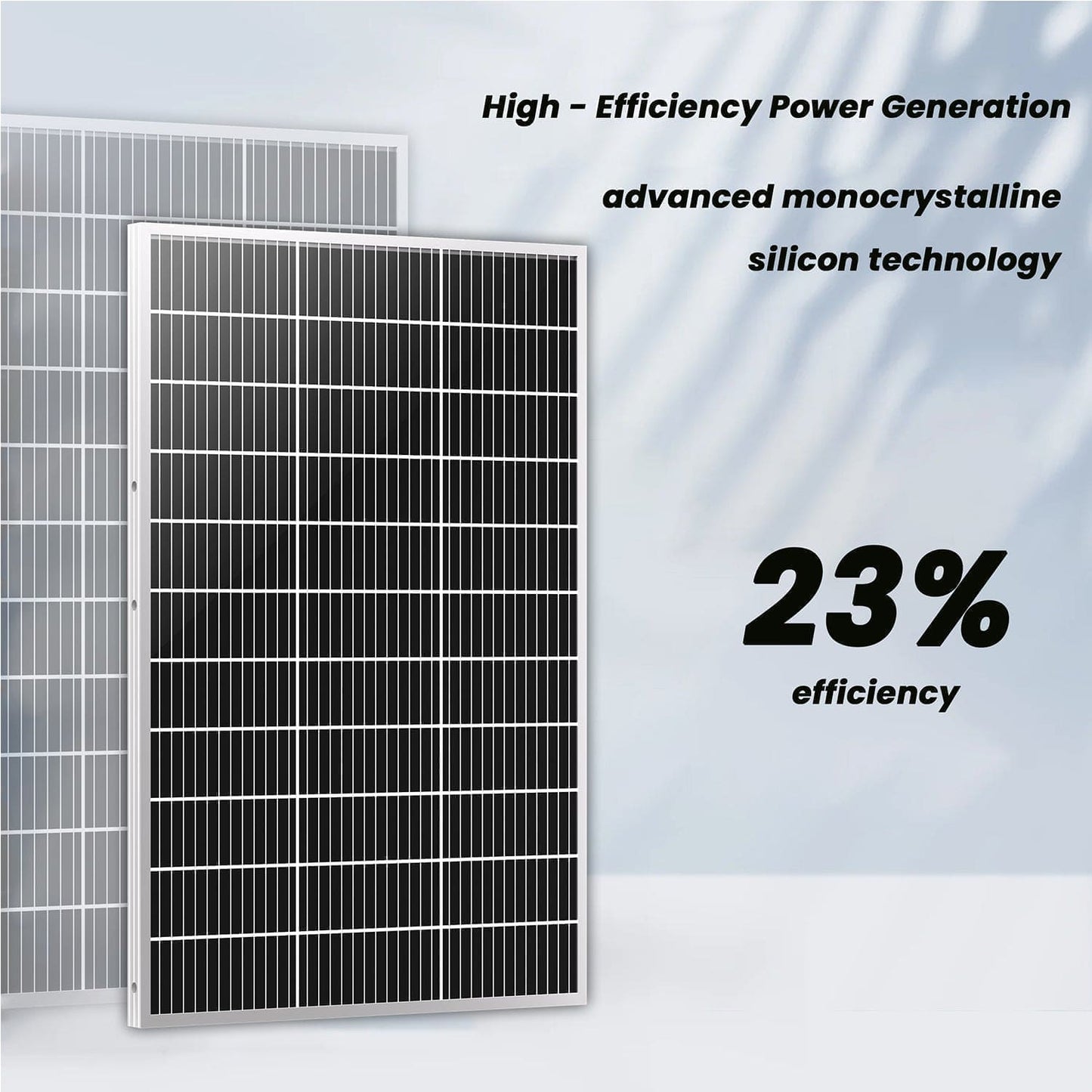 200W Rigid Solar Panels w/ cable and connector