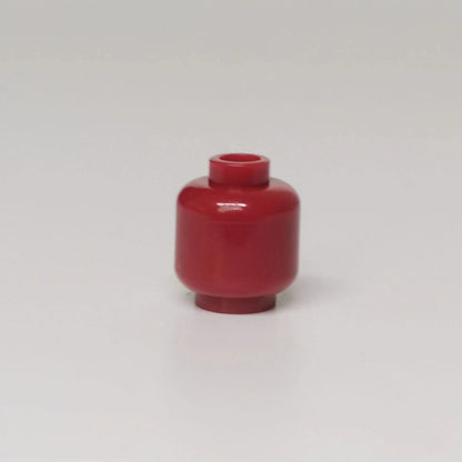 100pcs DIY MOC Building Block Heads | Plain Minifigure Parts for Customization