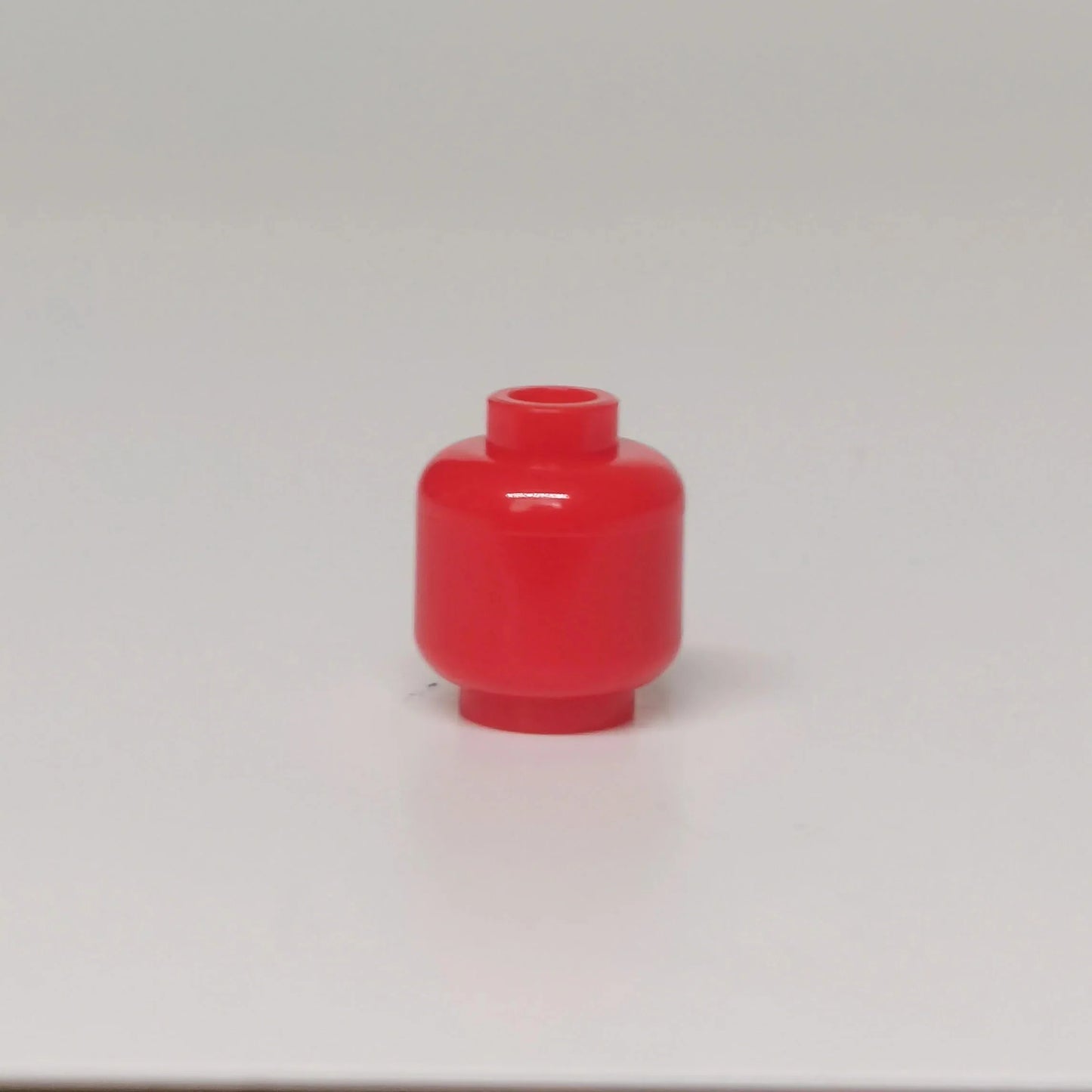 100pcs DIY MOC Building Block Heads | Plain Minifigure Parts for Customization