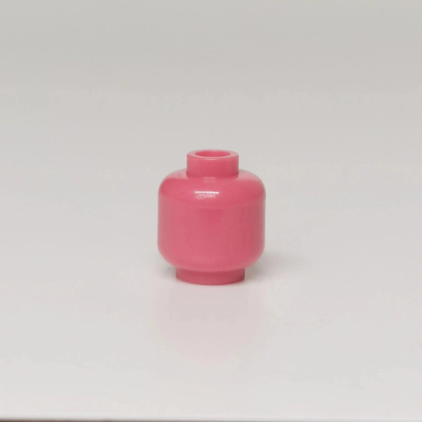 100pcs DIY MOC Building Block Heads | Plain Minifigure Parts for Customization