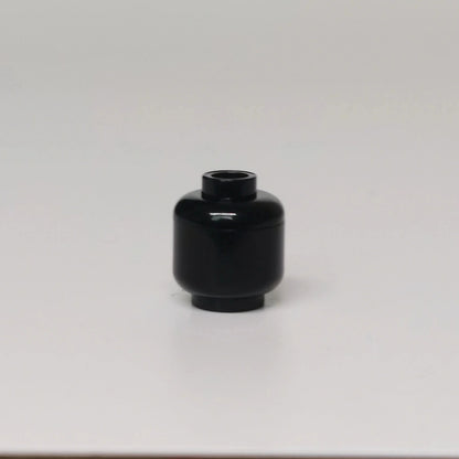 100pcs DIY MOC Building Block Heads | Plain Minifigure Parts for Customization