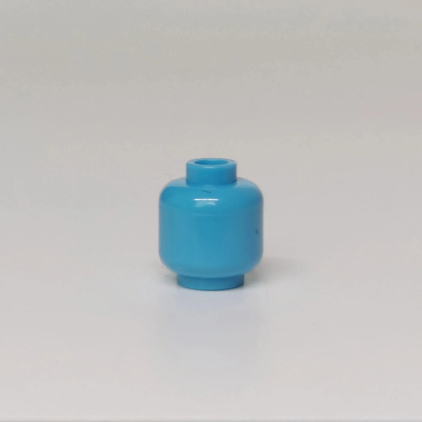 100pcs DIY MOC Building Block Heads | Plain Minifigure Parts for Customization