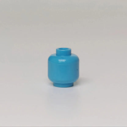 100pcs DIY MOC Building Block Heads | Plain Minifigure Parts for Customization