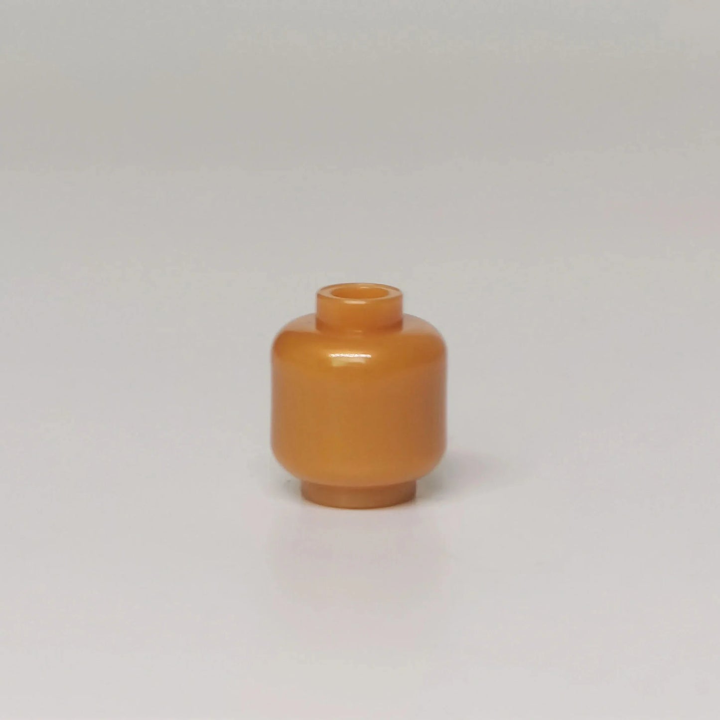 100pcs DIY MOC Building Block Heads | Plain Minifigure Parts for Customization