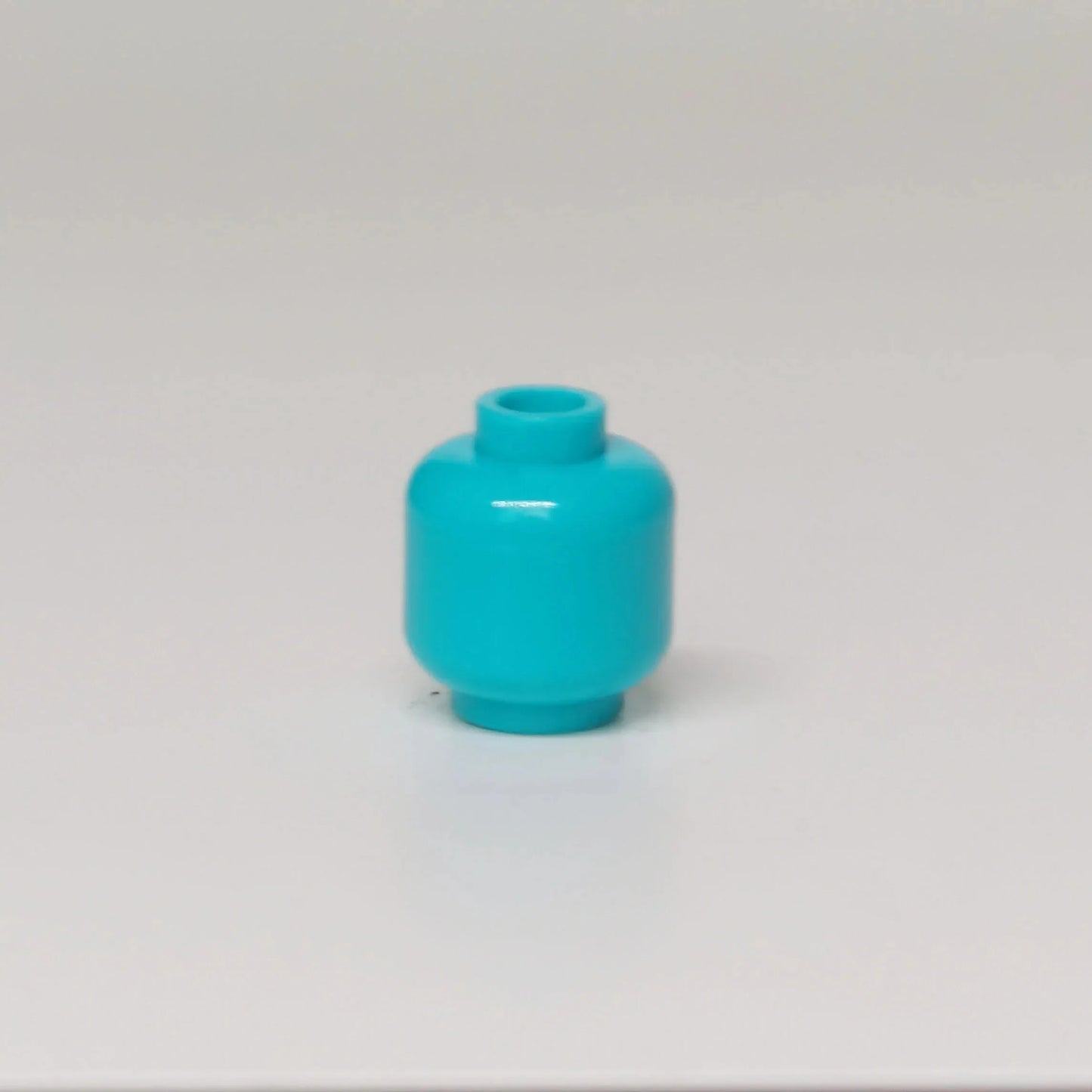 100pcs DIY MOC Building Block Heads | Plain Minifigure Parts for Customization