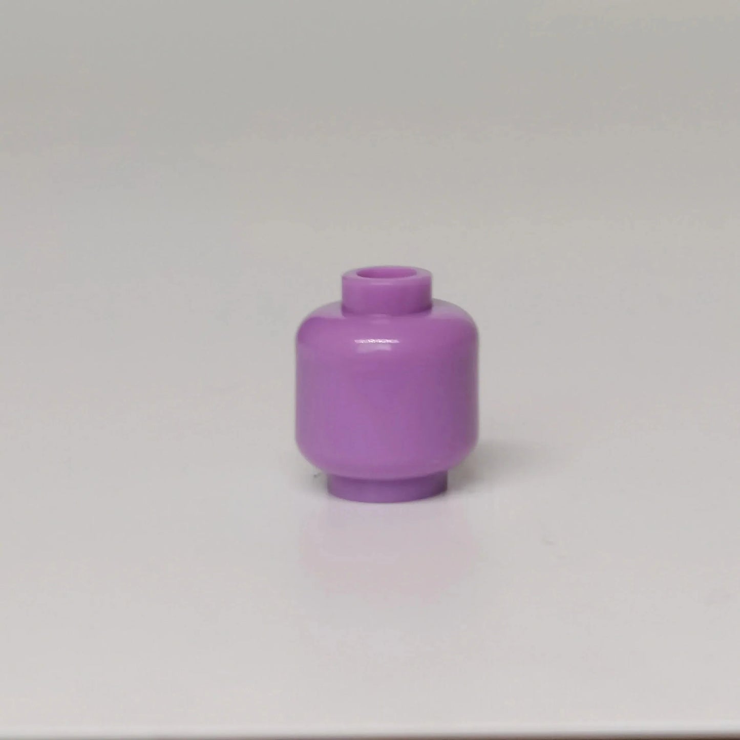 100pcs DIY MOC Building Block Heads | Plain Minifigure Parts for Customization
