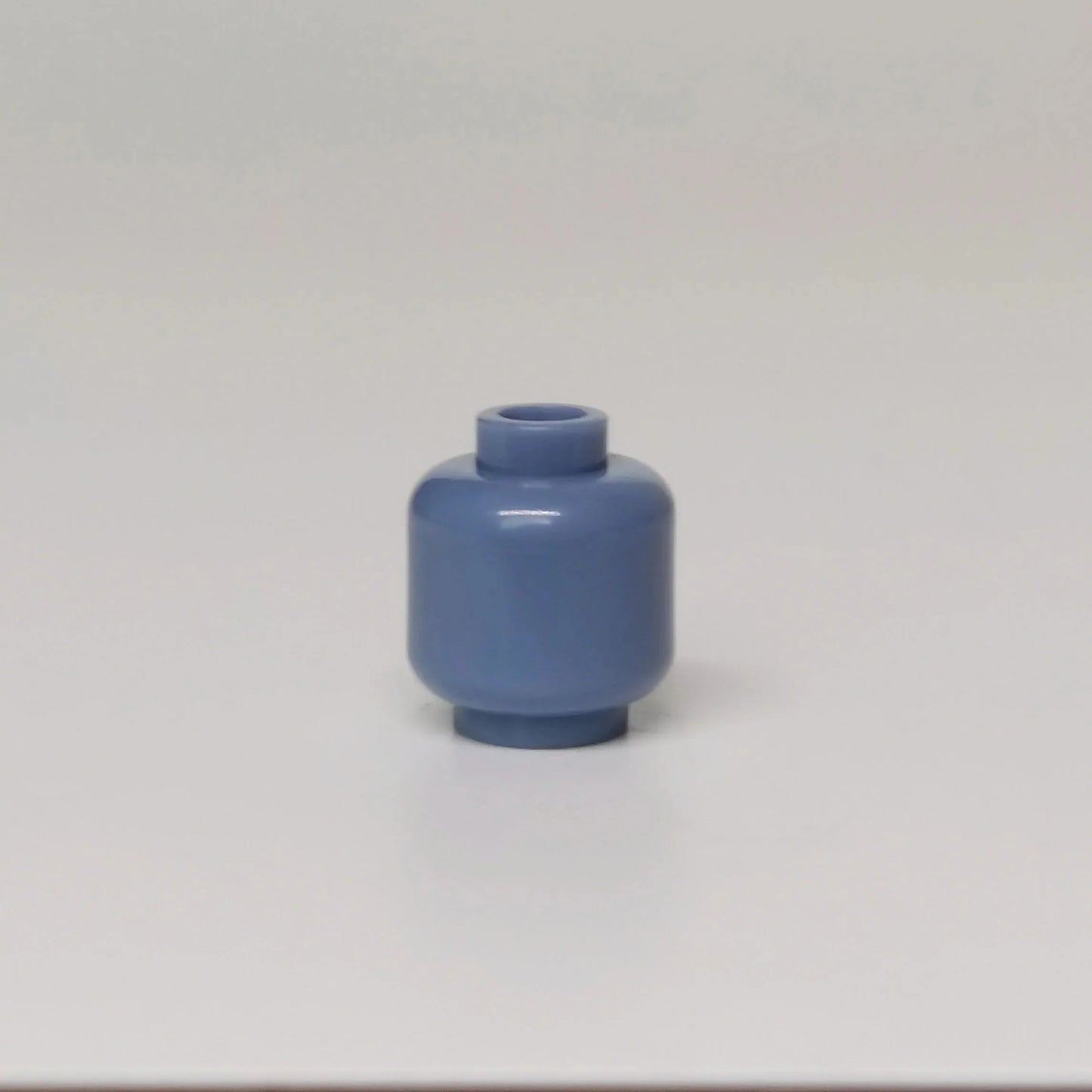 100pcs DIY MOC Building Block Heads | Plain Minifigure Parts for Customization